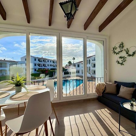 Precioso apartamento residencial con piscina Cala En Porter  Luaran gambar
