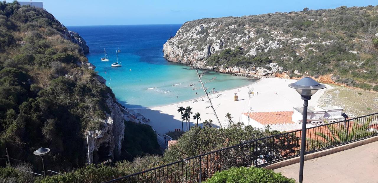 Precioso apartamento residencial con piscina Cala En Porter  Luaran gambar