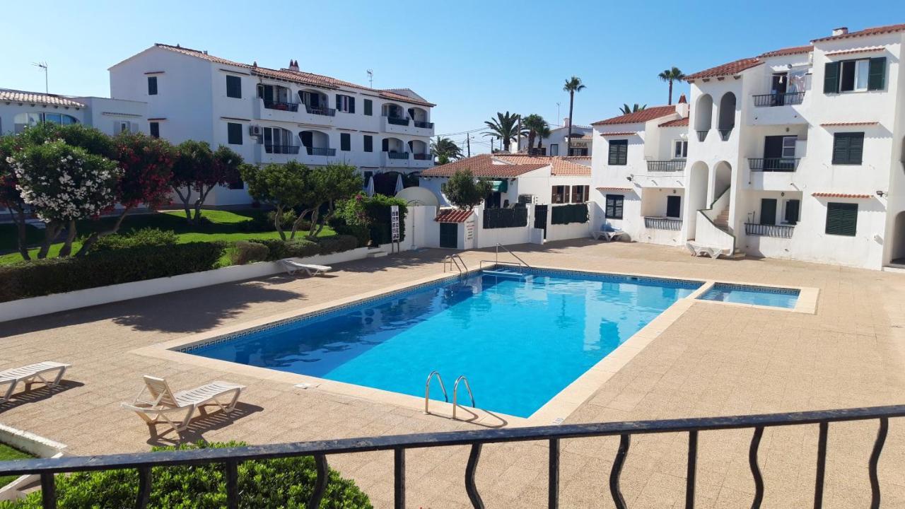 Precioso apartamento residencial con piscina Cala En Porter  Luaran gambar