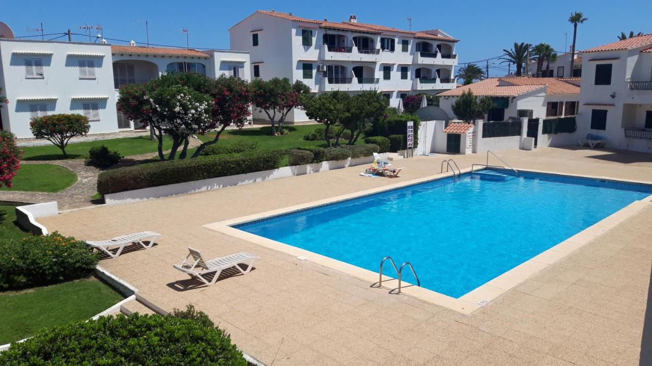 Precioso apartamento residencial con piscina Cala En Porter  Luaran gambar