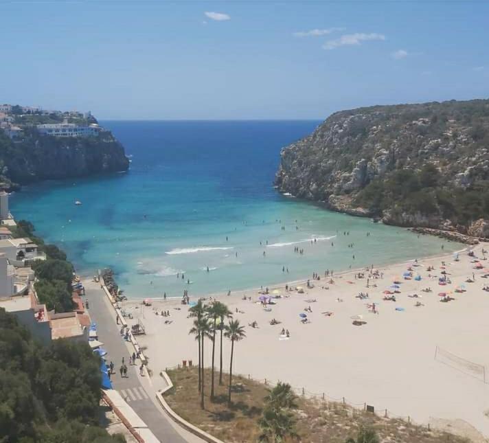 Precioso apartamento residencial con piscina Cala En Porter  Luaran gambar