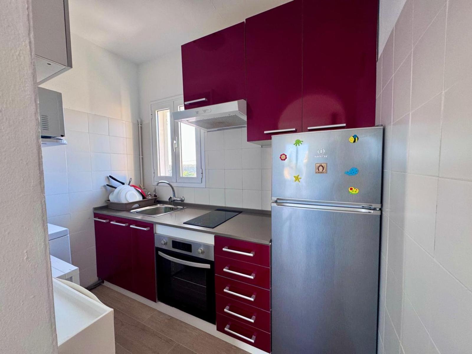 Precioso apartamento residencial con piscina Cala En Porter  Luaran gambar