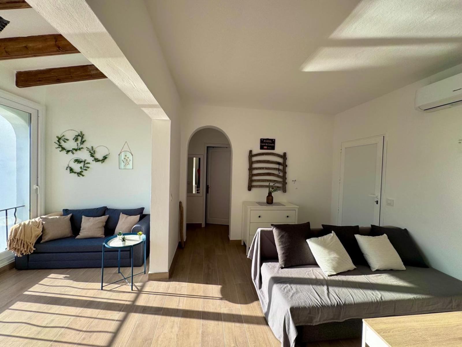 Precioso apartamento residencial con piscina Cala En Porter  Luaran gambar